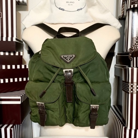 Prada double front pocket backpack - medium - Picture 7 of 9